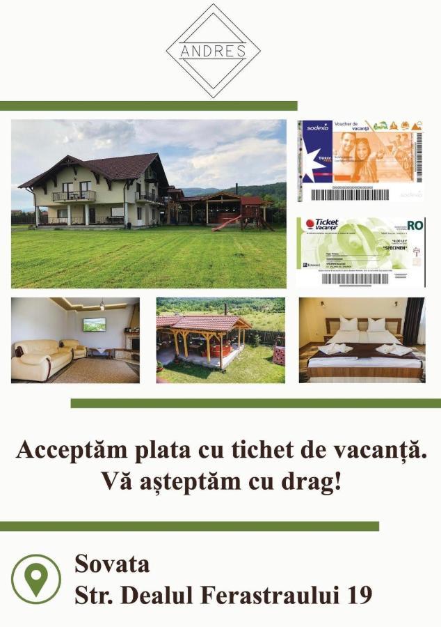 Pensiunea Andres Совата Екстериор снимка